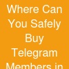 Where Can You Safely Buy Telegram Members in 2026?