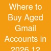 Where to Buy Aged Gmail Accounts in 2026: 12 Top-Rated ...