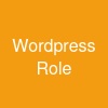 Wordpress Role