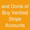 and Don'ts of Buy Verified Stripe Accounts