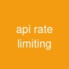 api rate limiting