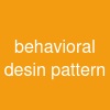 behavioral desin pattern