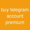 buy telegram account premium