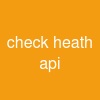 check heath api