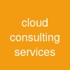 cloud consulting services