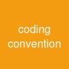 coding convention