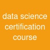 data science certification course