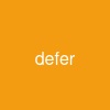 defer