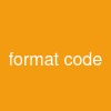 format code