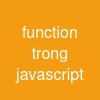 function trong javascript