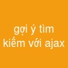 gợi ý tìm kiếm với ajax