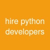 hire python developers