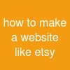 how to make a website like etsy