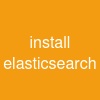 install elasticsearch