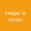 integer to roman