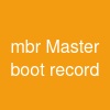 mbr Master boot record