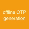 offline OTP generation