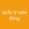quản lý sale đông