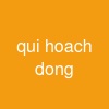 qui hoach dong