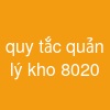 quy tắc quản lý kho 80/20