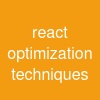 react optimization techniques