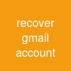 recover gmail account