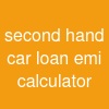 second hand car loan emi calculator