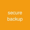 secure backup