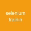 selenium trainin