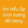 tìm hiểu lập trình hướng đối tượng