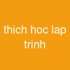 thich hoc lap trinh