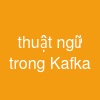 thuật ngữ trong Kafka