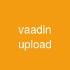 vaadin upload