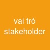 vai trò stakeholder