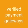 verified payment gateways