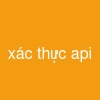 xác thực api