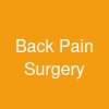 Back Pain Surgery