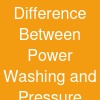 Difference Between Power Washing and Pressure Washing With Pros and Cons