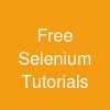 Free Selenium Tutorials