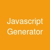 Javascript Generator