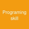 Programing skill