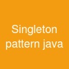 Singleton pattern java