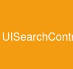 UISearchController