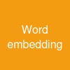 Word embedding