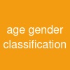 age gender classification