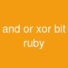 and or xor bit ruby