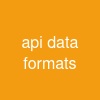 api data formats