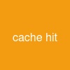 cache hit