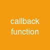 callback function