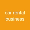 car rental business